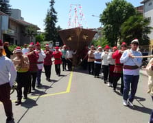 Ordu'da Fatih'in izinde: Gemi karadan yürütülerek fethin yıl dönümü canlandırıldı