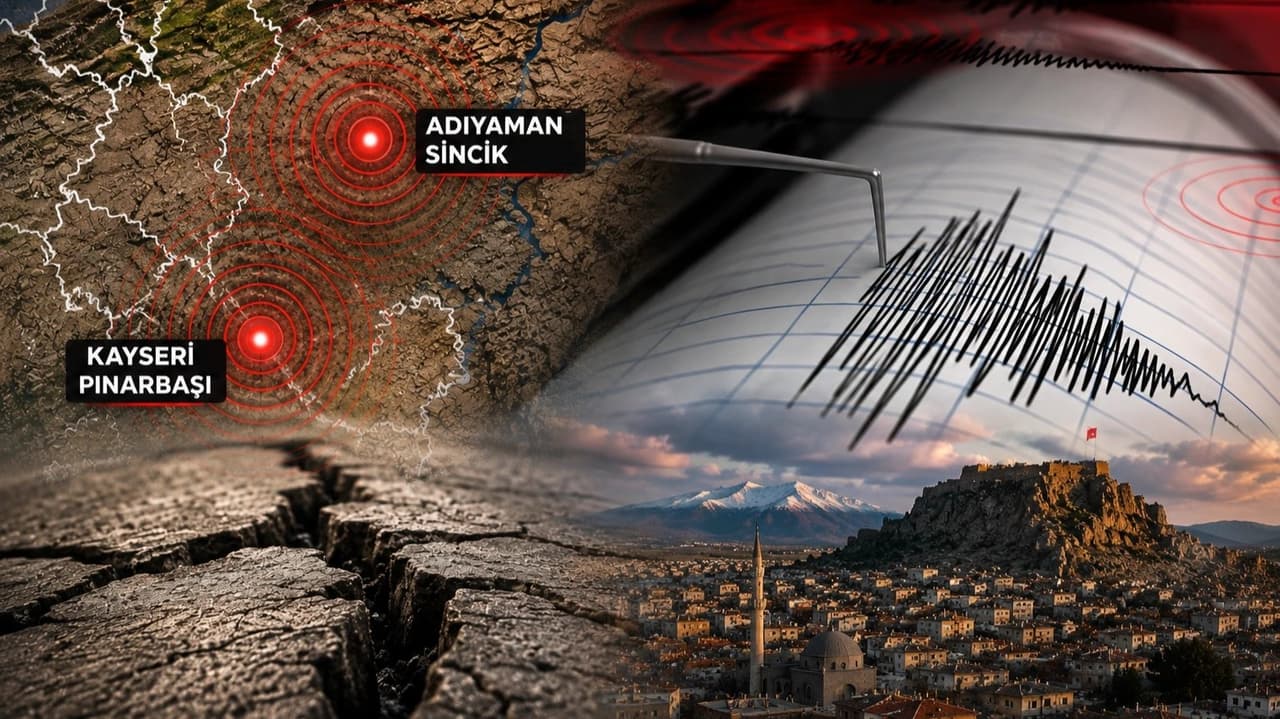 Adıyaman ve Kayseri'de peş peşe iki deprem! Osman Bektaş'tan kritik açıklama