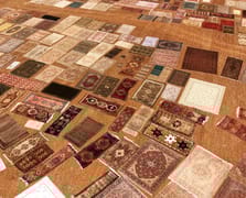 Halılar Antalya'da güneşleniyor, Dünya pazarına sunuluyor