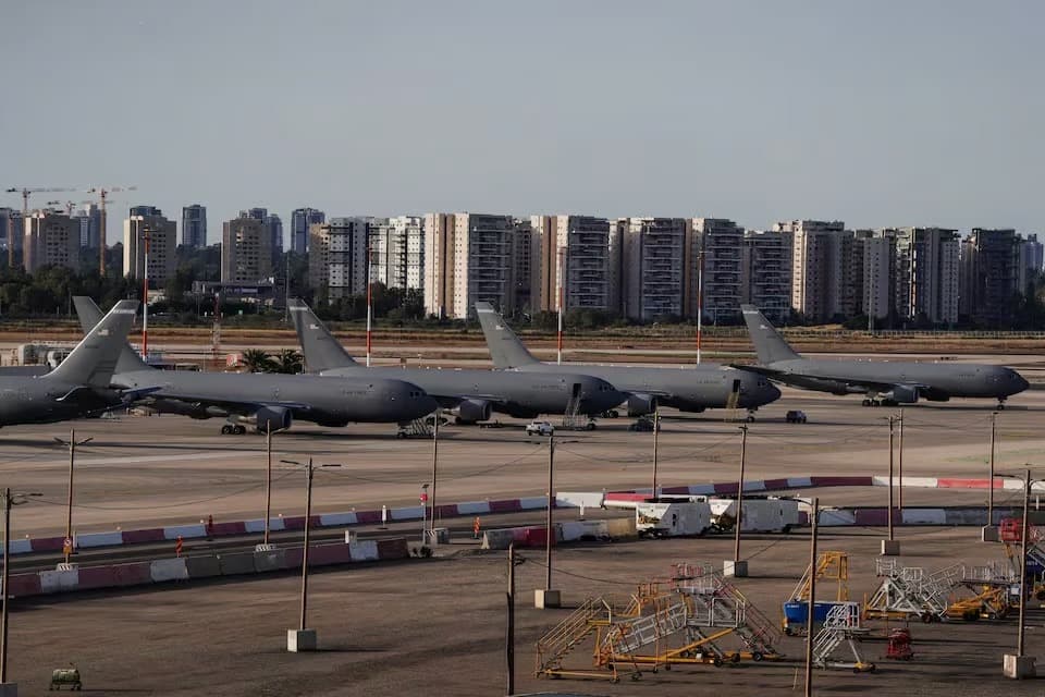 ABD, İsrail'e ilave yakıt ikmal uçakları konuşlandıracak