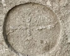 Kırşehir'de Bizans dönemine ait mezar steli ele geçirildi