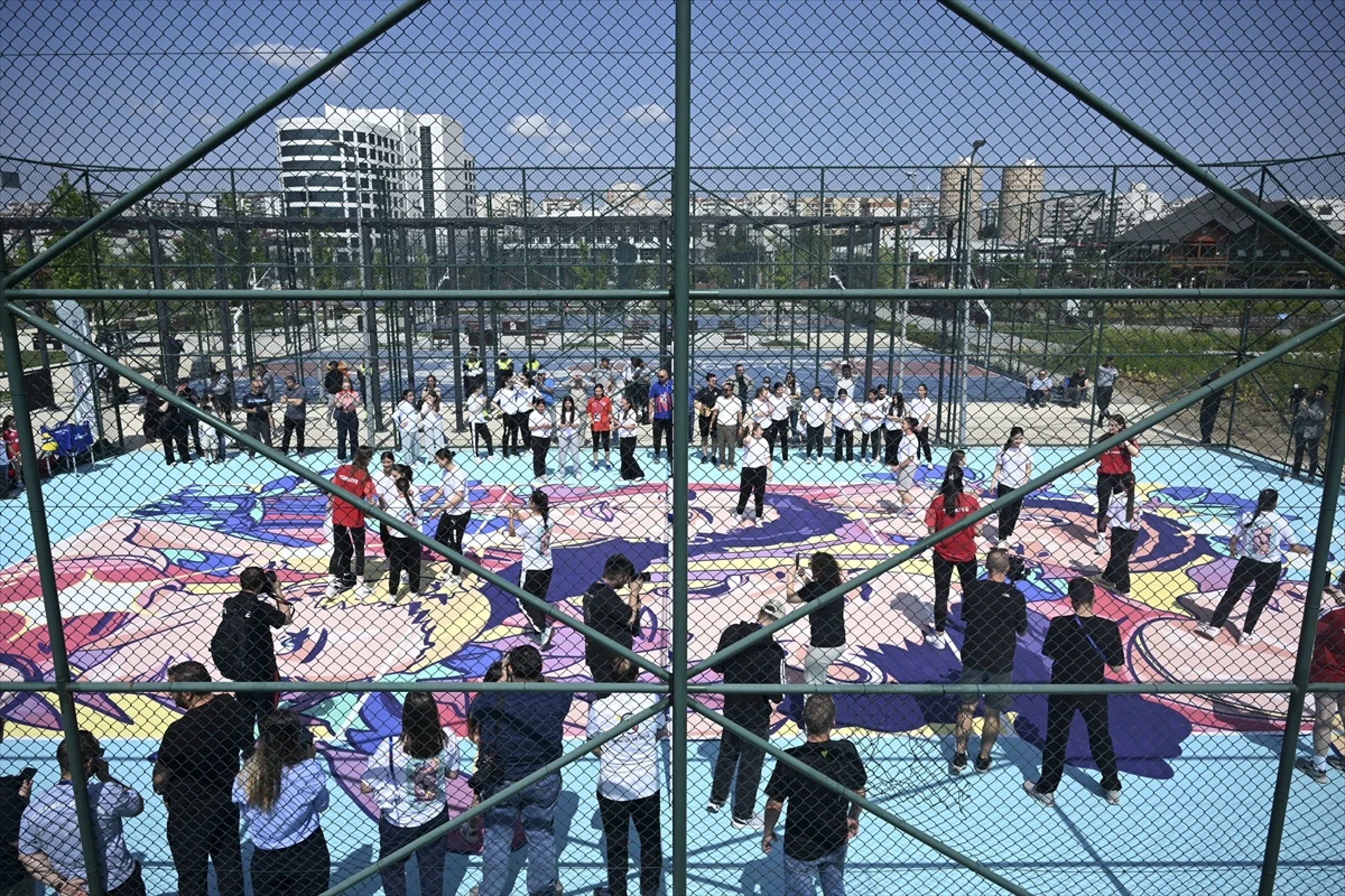 FIVB ve Voleybol Vakfı iş birliğiyle Ankara'da yenilenen "VNL Legacy Court" sahası hizmete açıldı - 5. fotoğraf