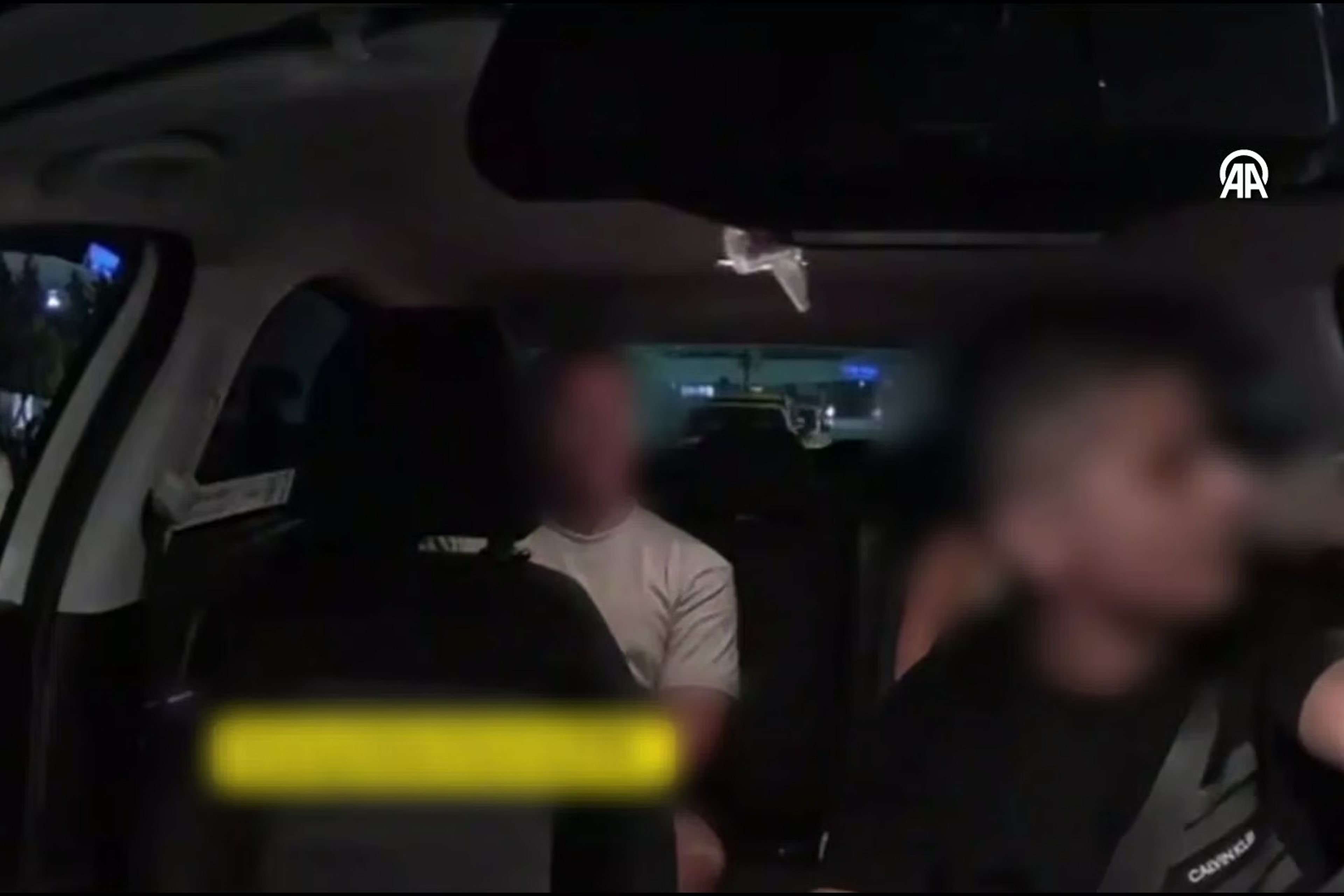 Yine sarı taksi, yine dehşet! Turistler korkudan defalarca özür diledi