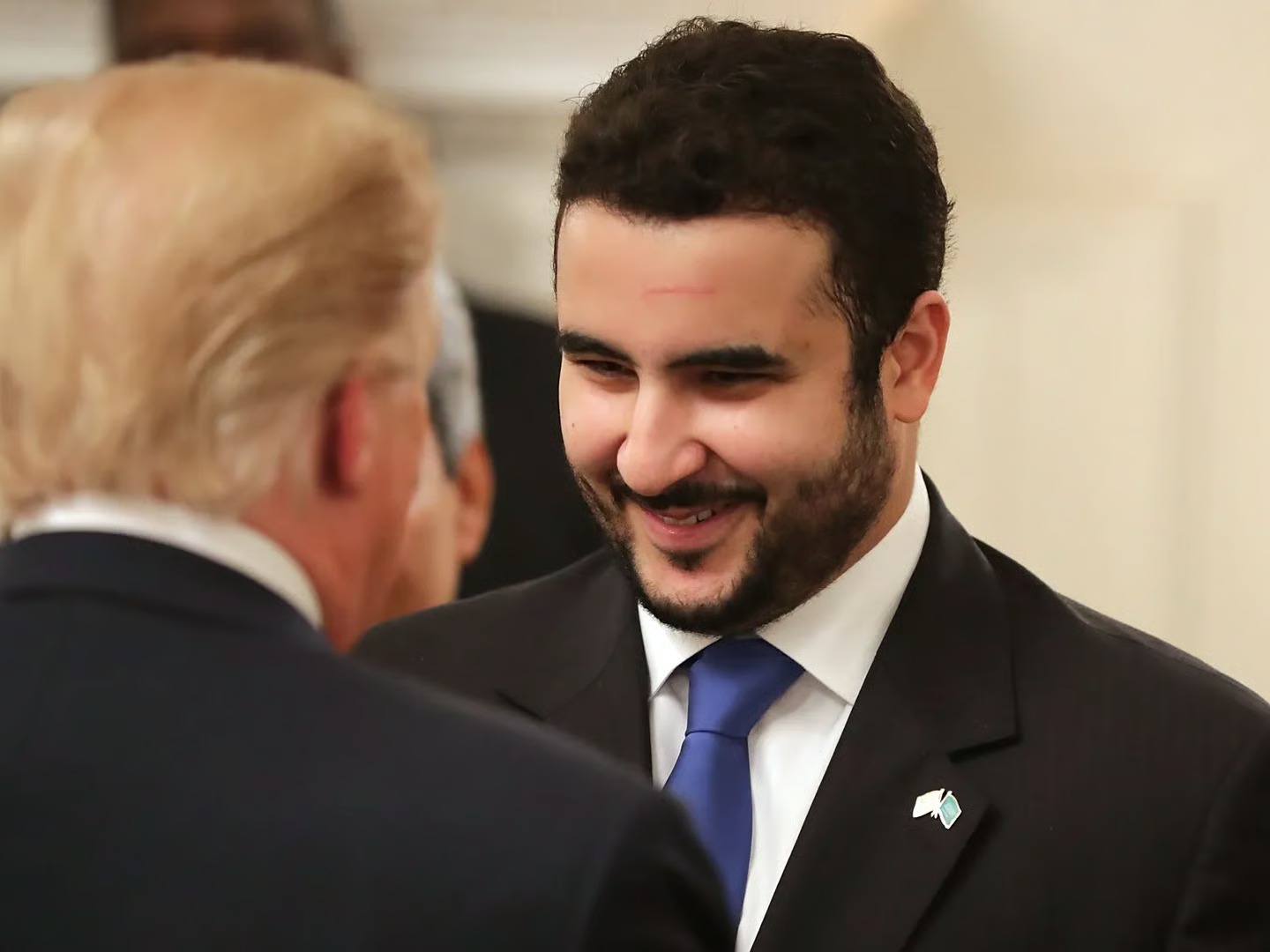 Trump Meets Saudi Defense Minister 