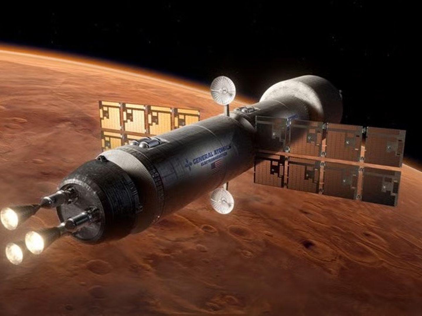 Mars'a yolculuk için yeni nükleer roket tasarlandı