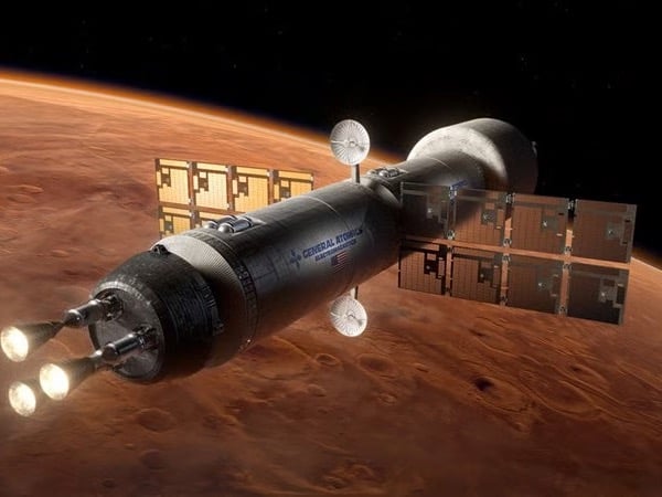 Mars'a yolculuk için yeni nükleer roket tasarlandı
