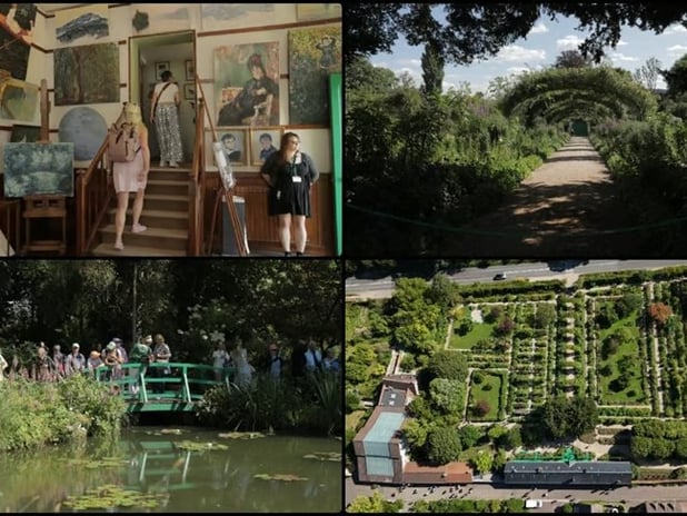 Monet'nin Nilüfer Bahçesi ziyaretçi rekoru kırdı