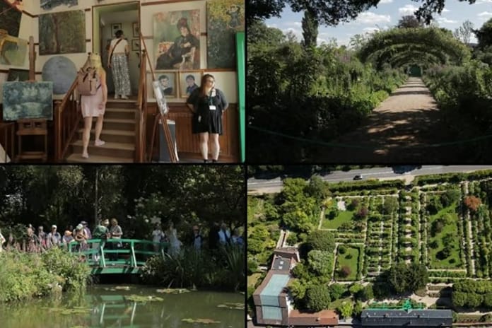 Monet'nin Nilüfer Bahçesi ziyaretçi rekoru kırdı