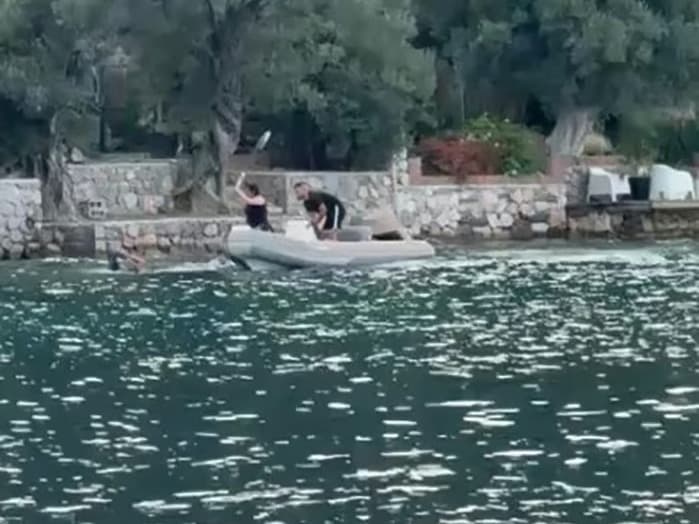 Marmaris'te denizdeki genci canice öldürdü