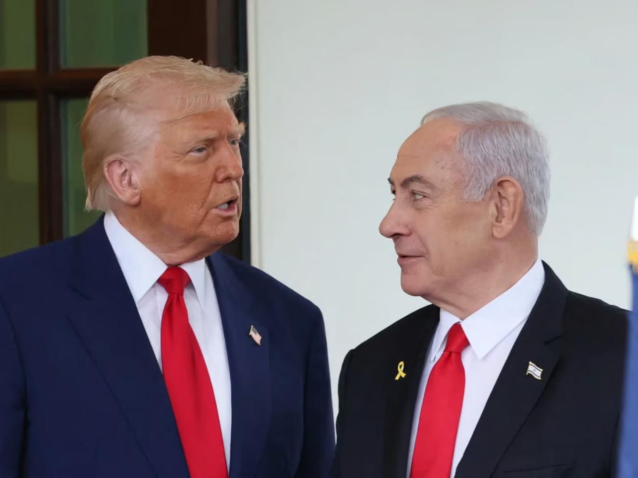Trump'tan İsrail'e açık destek