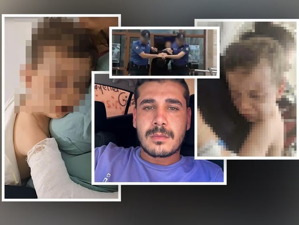 Denizli'de sevgilisinin 2 yaşındaki oğlunu darbeden şüpheli tutuklandı