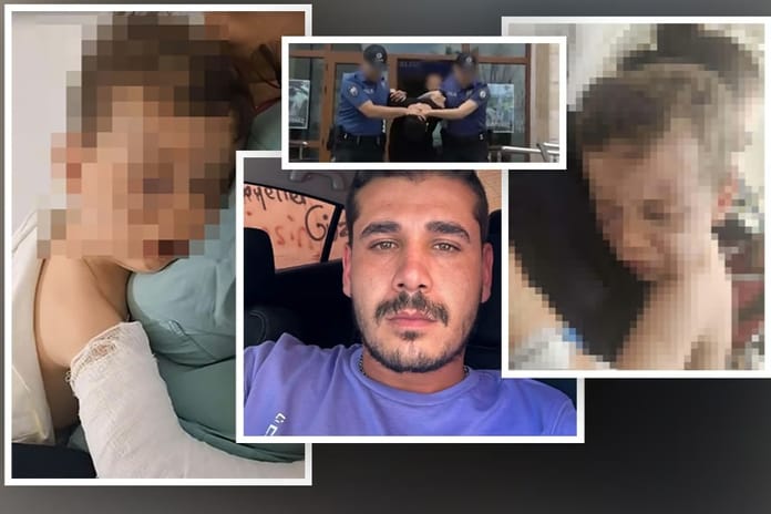 Denizli'de sevgilisinin 2 yaşındaki oğlunu darbeden şüpheli tutuklandı