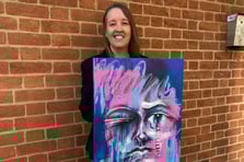 Tablosunu Monopoly parasıyla sattı