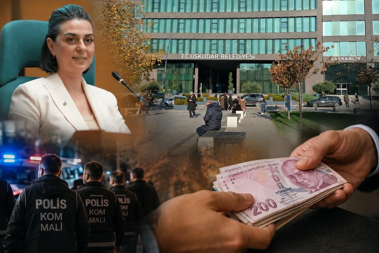 Üsküdar Belediyesi'ne operasyonda dikkat çeken detaylar! 