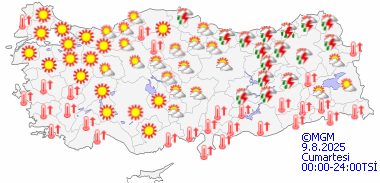 Kavurucu sıcaklar yağmur molasının ardından geri dönüyor