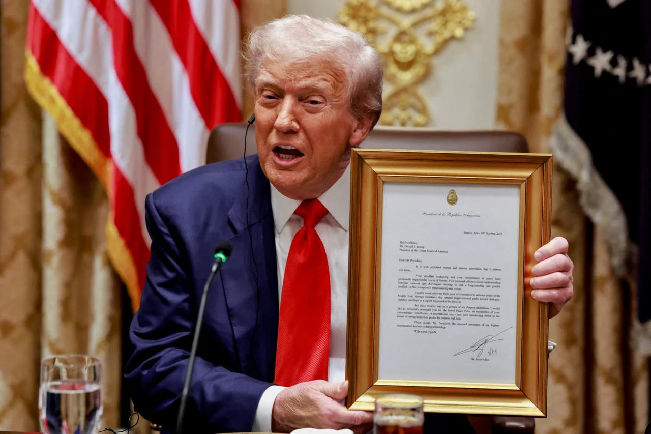 Trump'tan Nobel Barış Ödülü açıklaması