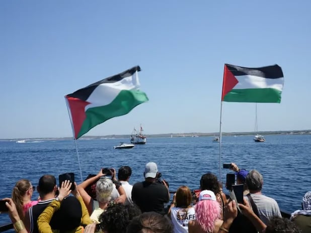 ‘Küresel Direniş Filosu’ Gazze ablukasını kırmak için İspanya'dan hareket ediyor