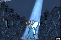 İrlandalı karikatürist: İsrail sadece Eurovision'dan değil her yerden men edilmeli