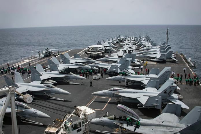 ABD'den Orta Doğu'ya askeri yığınak: Onlarca uçak sevk edildi