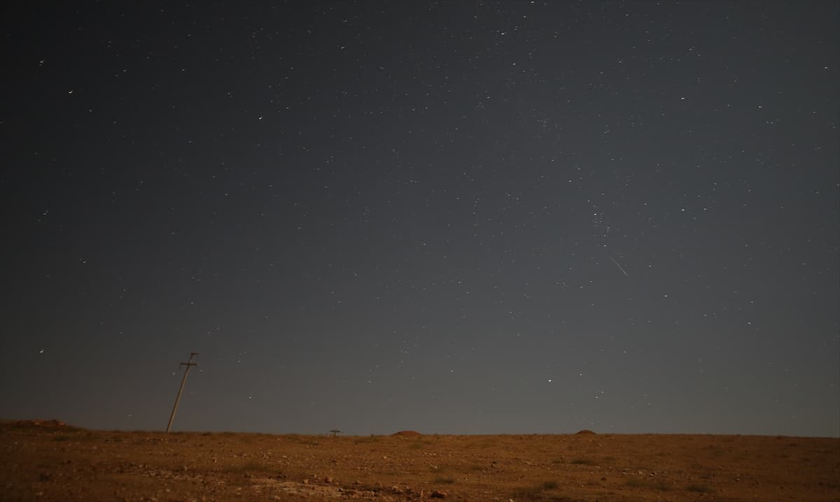 Türkiye'de meteor yağmuru gözlemlendi