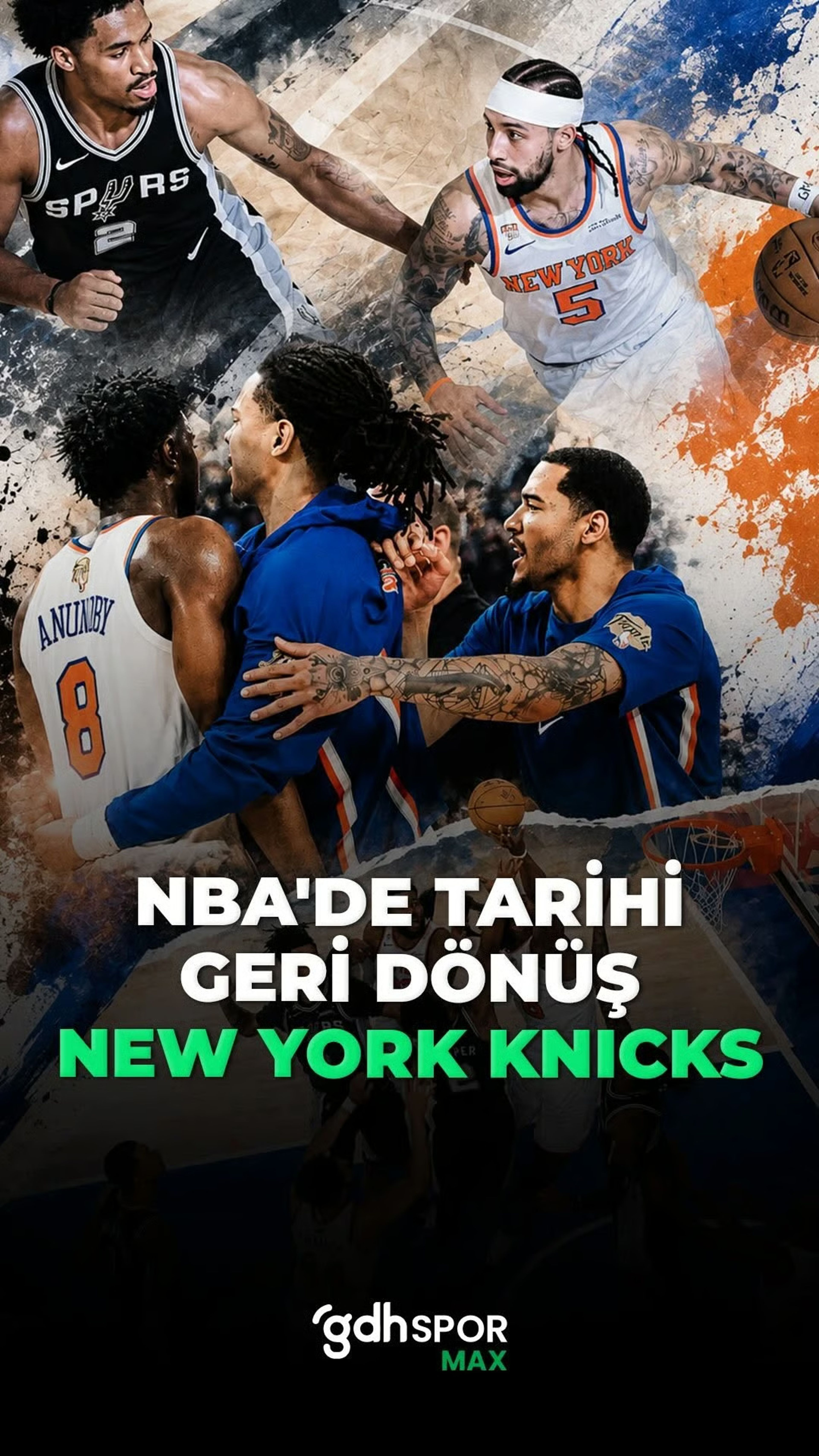 NBA’de tarihi geri dönüş: New York Knicks