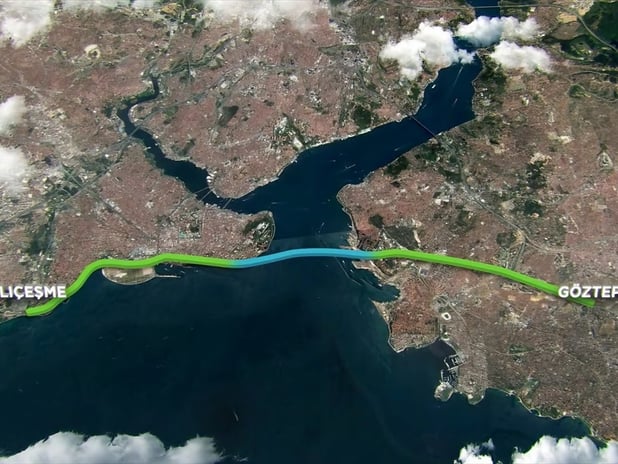 Avrasya tüneli mavi nokta ağı sertifikası aldı