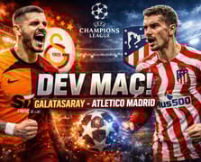 Galatasaray Atletico Madrid maçı ne zaman? UEFA Şampiyonlar Ligi Galatasaray Atletico Madrid maçı canlı yayın hangi kanalda, saat kaçta?