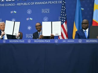 Congo and Rwanda Sign U.S.-Brokered Peace Deal in Washington