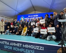 Pendik'te Mattia Ahmet Minguzzi'nin adı yaşayacak: Spor kompleksi hizmete girdi