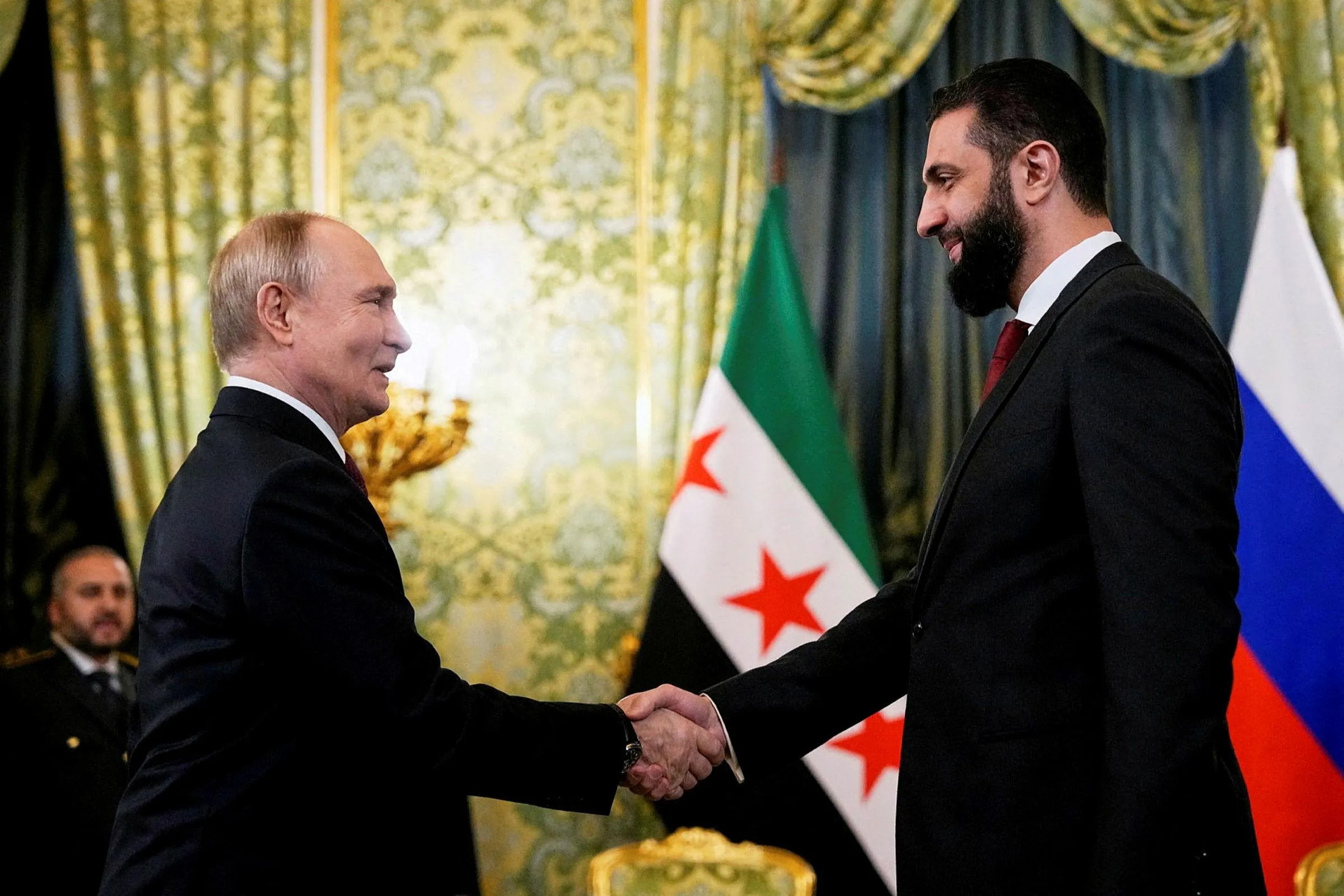 Sharaa Meets Putin In Moscow To Reset Ties