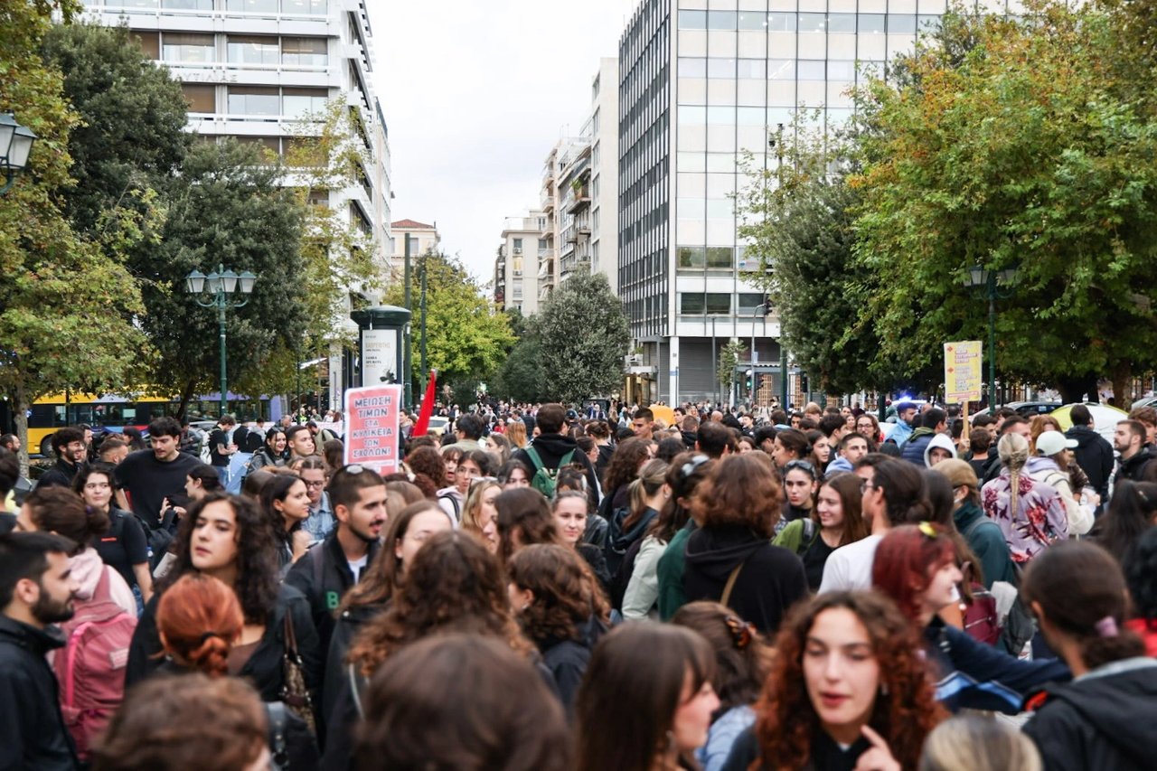 Öğrenci protestoları Yunanistan'a sıçradı