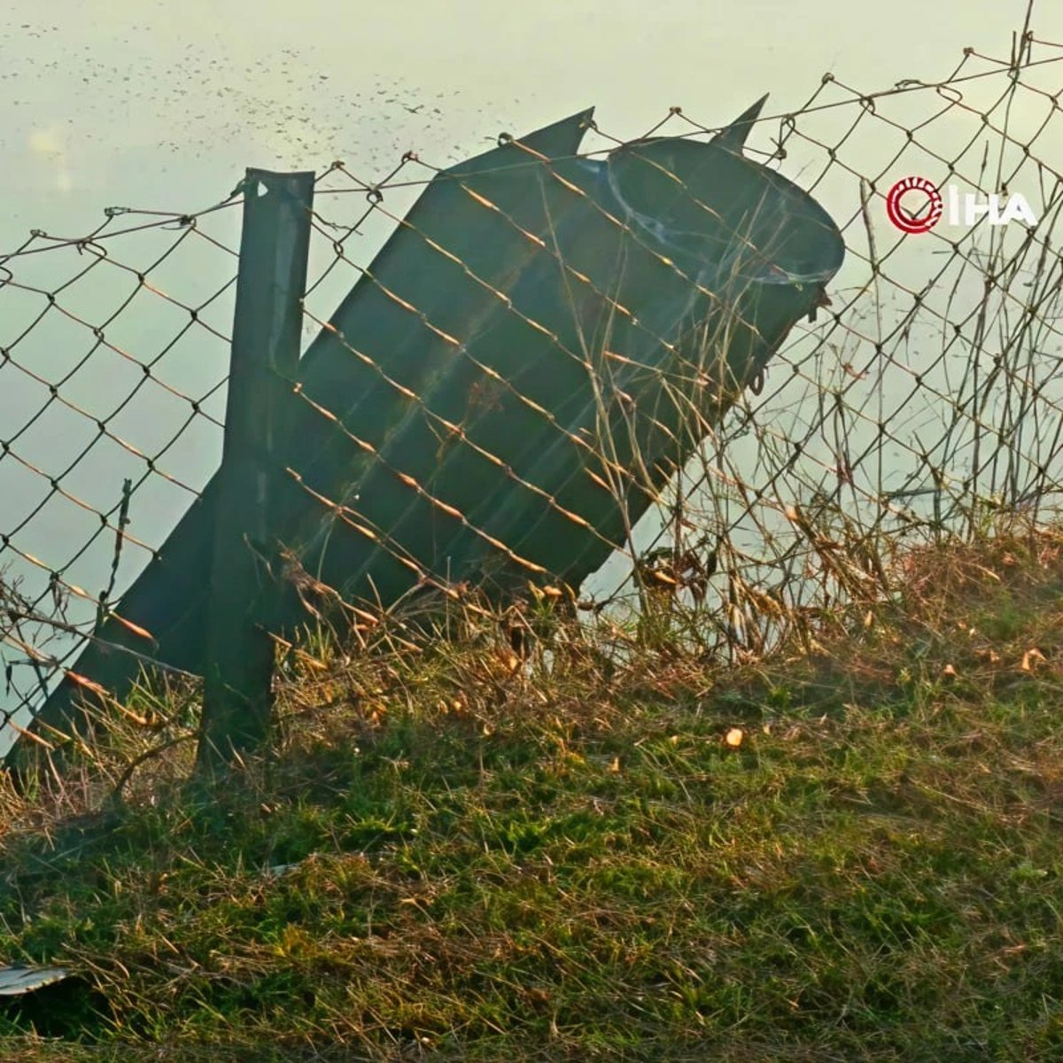 Hatay'a düşen balistik mühimmat