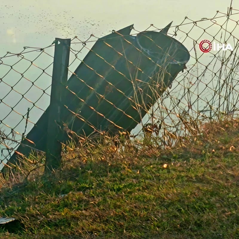 Hatay'a düşen balistik mühimmat