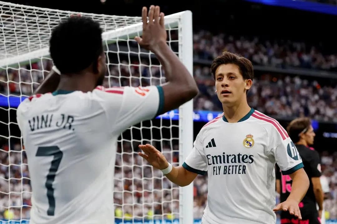 Vinicius'tan Arda Güler'e samimi sözler
