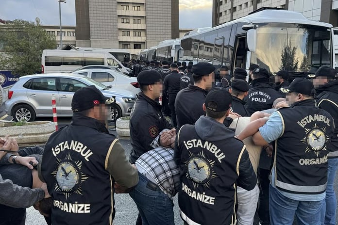 İstanbul'da suç örgütüne büyük darbe: 70 şüpheli tutuklandı