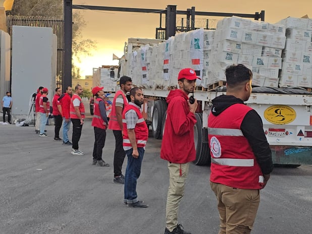 Gazze'ye yardımların gireceği Refah Sınır Kapısı açılıyor