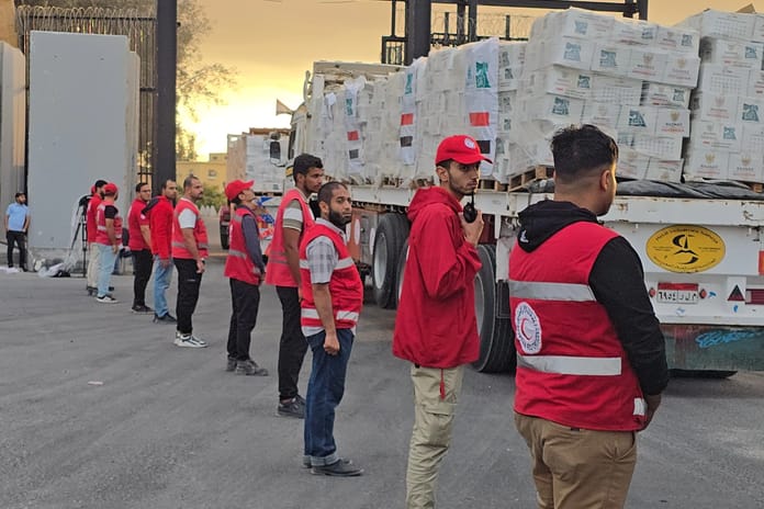Gazze'ye yardımların gireceği Refah Sınır Kapısı açılıyor