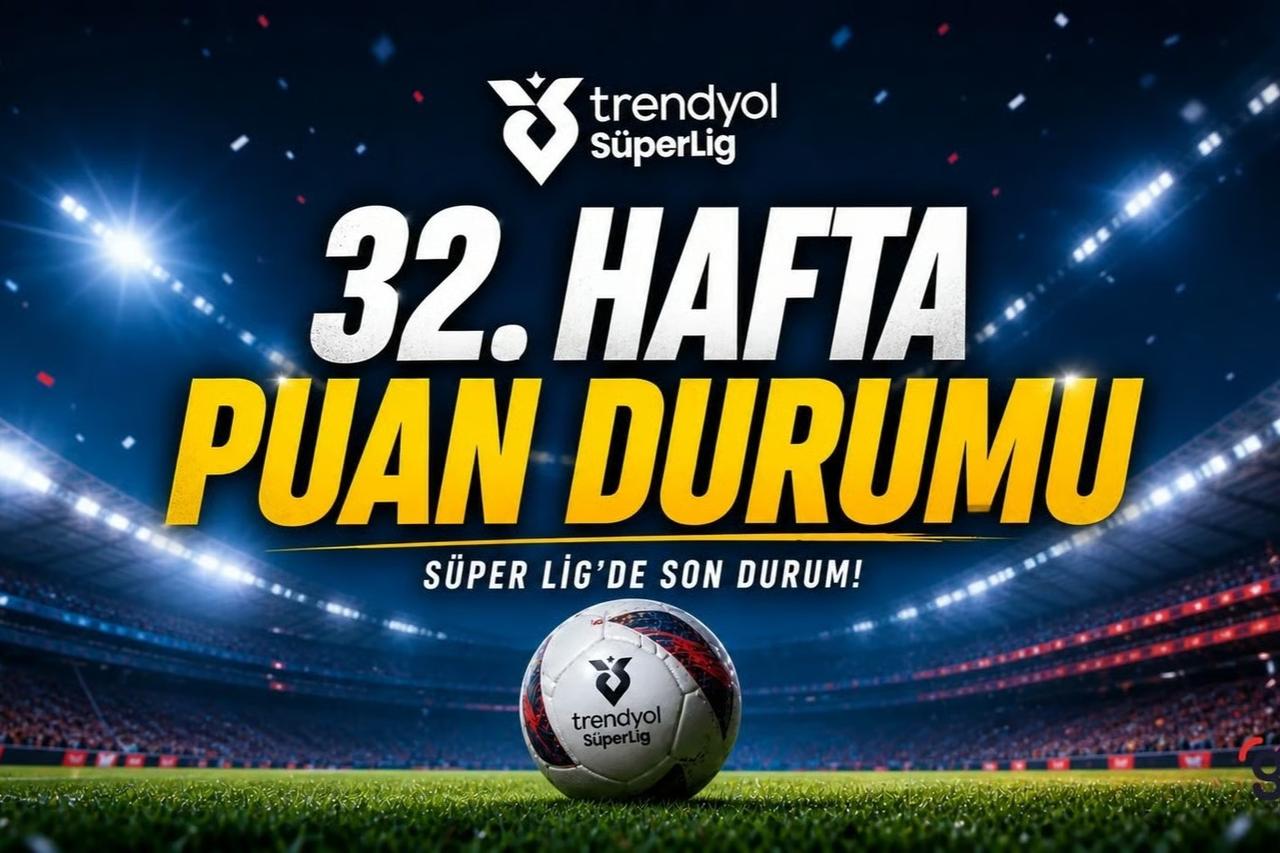 Süper Lig puan durumu 2 Mayıs