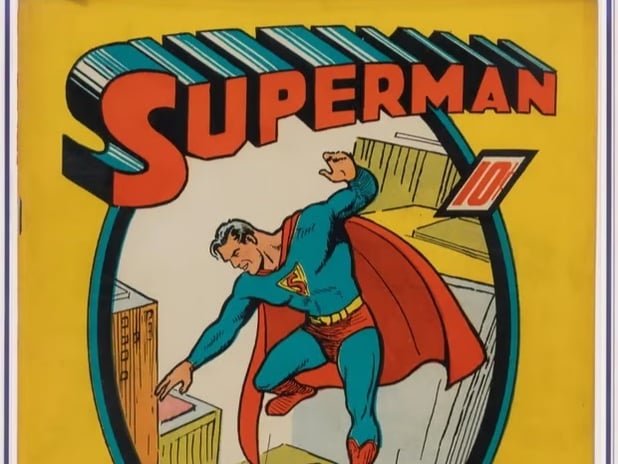 Süpermen çizgi romanı müzayedede satılarak rekor kırdı