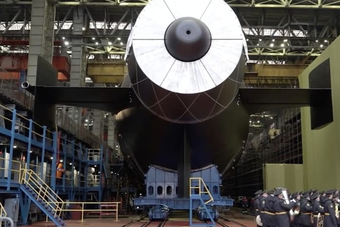 Rusya’nın Khabarovsku denize indi: Robotik sualtı silahları için yeni nükleer taşıyıcı