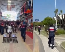 'Sahte ürün' denetiminde avukatlar ile esnaf arasında arbede yaşandı