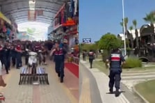 'Sahte ürün' denetiminde avukatlar ile esnaf arasında arbede yaşandı