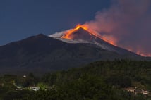 Etna Yanardağı bir kez daha patladı