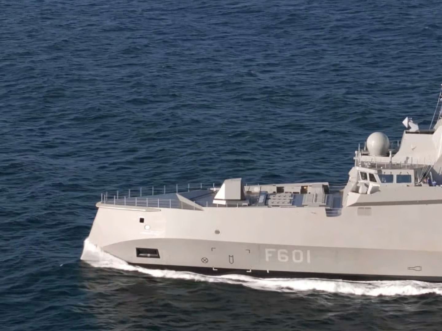 Yunanistan’ın Fransa’dan aldığı FDI fırkateyni HS Kimon, deniz testlerine başladı