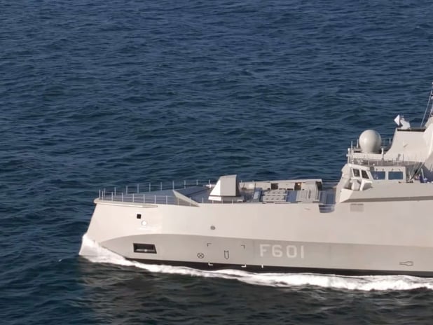 Yunanistan’ın Fransa’dan aldığı FDI fırkateyni HS Kimon, deniz testlerine başladı