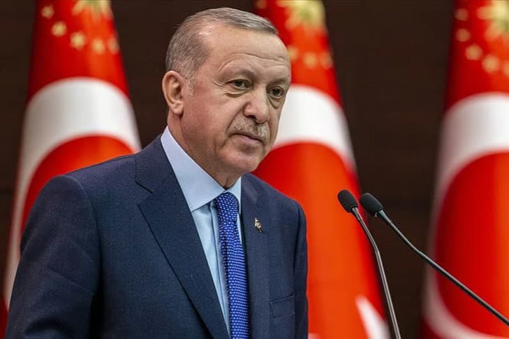 Cumhurbaşkanı Erdoğan'dan Eskişehir yangın şehitleri için taziye mesajı