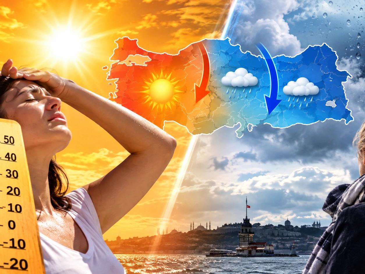 Meteoroloji tarih verdi, sıcaklıklar 5 derece birden düşecek