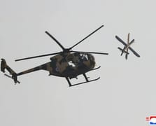 Kuzey Kore, helikopter ekiplerini İHA'lara karşı eğitiyor