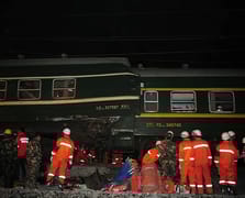 Yunnan'da tren kazası: 11 işçi hayatını kaybetti