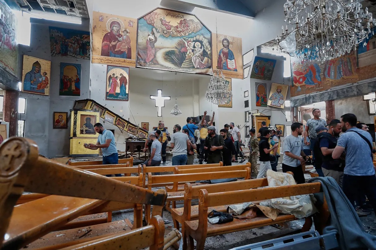Syria Arrests Suspects After Deadly Church Bombing in Damascus
